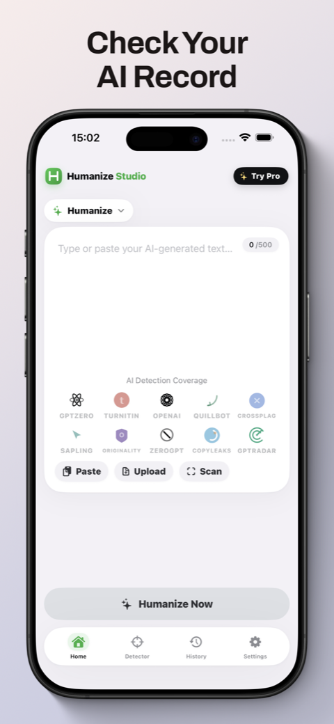 Humanize Studio screenshot 1