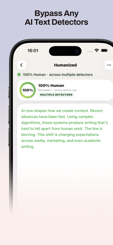Humanize Studio screenshot 3